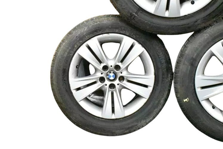 Load image into Gallery viewer, 02-06 BMW X5 8.5J x 18 Alloy Wheel Tire Rim Sliver Set of 4 6765502 OEM
