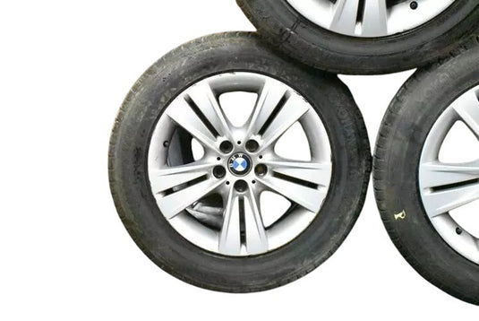 02-06 BMW X5 8.5J x 18 Alloy Wheel Tire Rim Sliver Set of 4 6765502 OEM