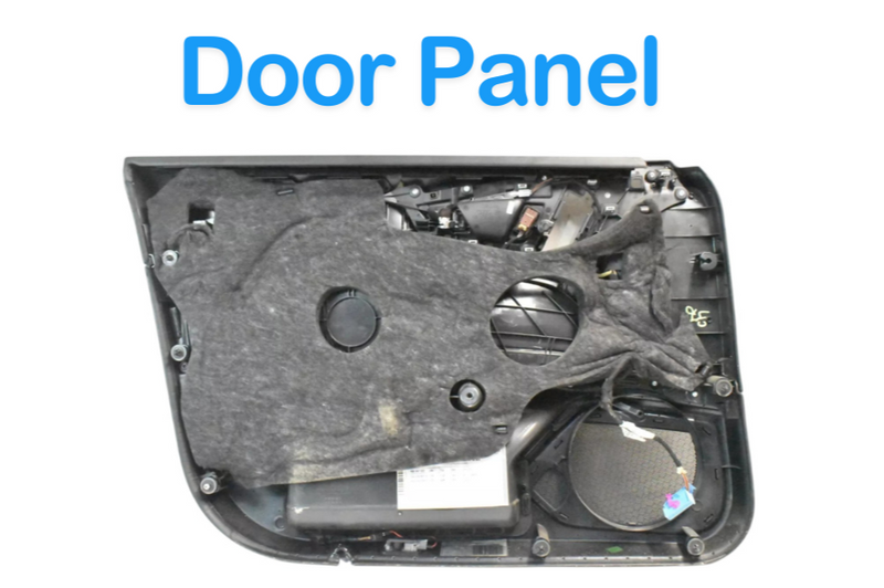 Load image into Gallery viewer, 12-17 Audi A7 S7 Front Right Passenger Side Interior Door Panel Trim Black OEM
