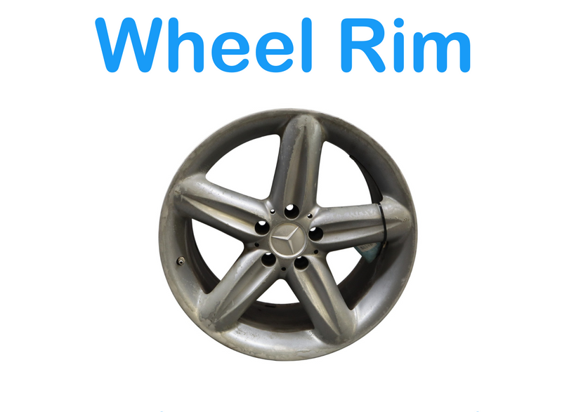 Load image into Gallery viewer, 03-08 Mercedes R230 SL500 9.5 x 18 18" Rear Wheel Rim Silver 2304010502 Oem
