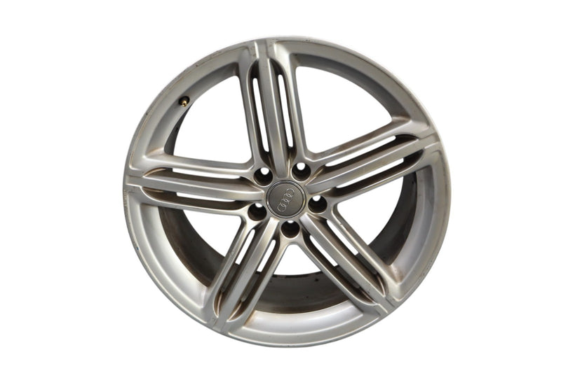 Load image into Gallery viewer, 11-15 Audi A8 Quattro 20 Inch 5 Spoke Alloy Wheel Rim 9J X 20 H2 4H0601025T Oem
