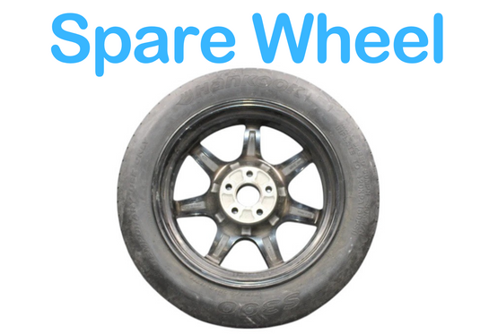 11-13 Hyundai Equus SIG Emergency Spare Tire Wheel Rim 4.0Tx18 18'' Oem