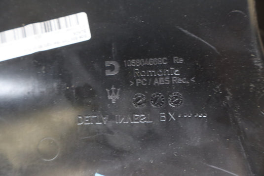 14-17 Maserati Quattroporte M156 SQ4 Rear Right Side Interior Door Panel Oem