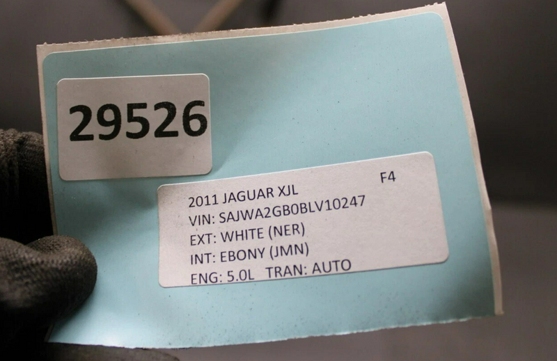 Load image into Gallery viewer, 10-15 Jaguar XJ XJL Rear Lower Bumper Cover Assembly AW9317A958AA Oem
