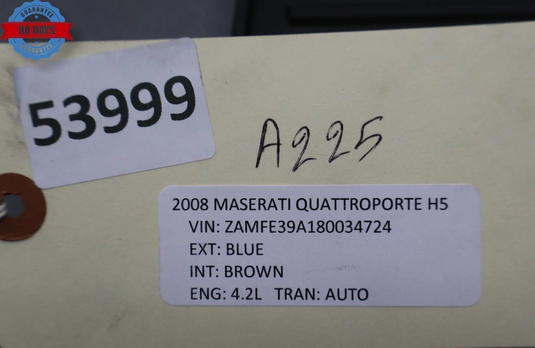 03-19 Maserati Quattroporte Front Dash Dashboard Vent Grille Cover w/ Sensor Oem