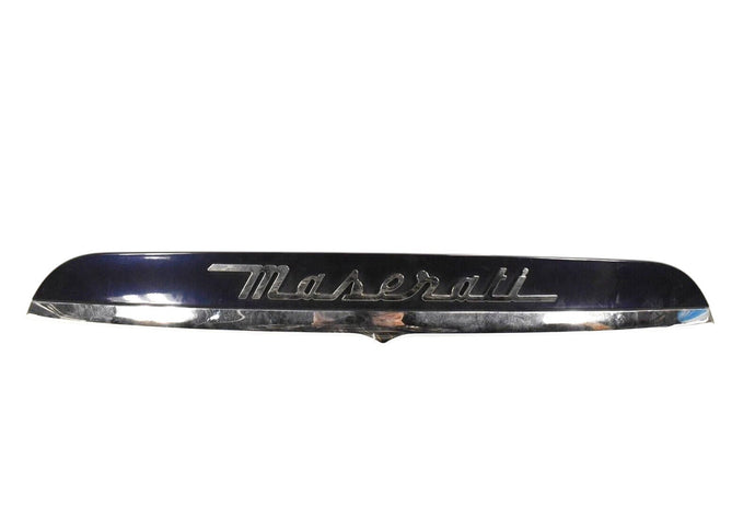 14-17 Maserati Ghibli Rear Trunk License Plate Light Cover Trim 670010759 OEM