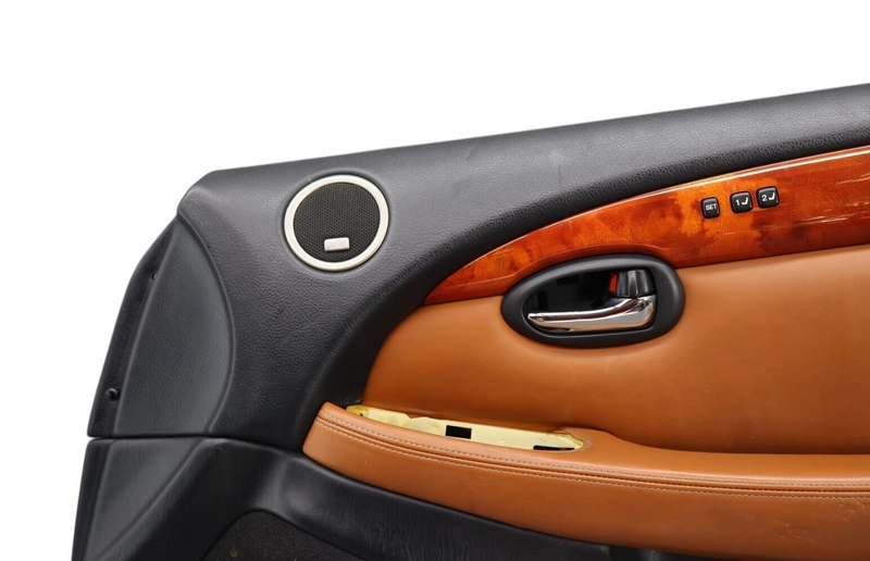 Load image into Gallery viewer, 02-05 Lexus SC430 Front Right Passenger Side Interior Door Trim Panel Black Oem
