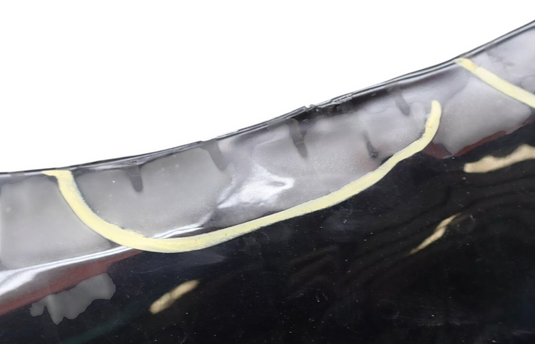 10-13 Porsche Panamera 970 Turbo Front Left Driver Side Fender Penal Black OEM