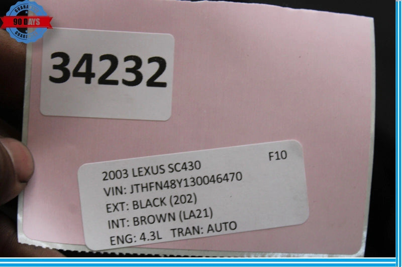 Load image into Gallery viewer, 02-10 Lexus SC430 Front Left Driver Side Door Shell Panel 6700224090 OEM
