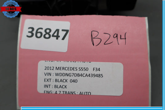 07-14 Mercedes W221 S550 S400 CL550 Headlight Switch Control 2219053500 Oem