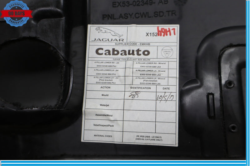Load image into Gallery viewer, 14-24 Jaguar X152 F-Type Front Left Driver Side Lower Kick Panel Trim Cover Oem
