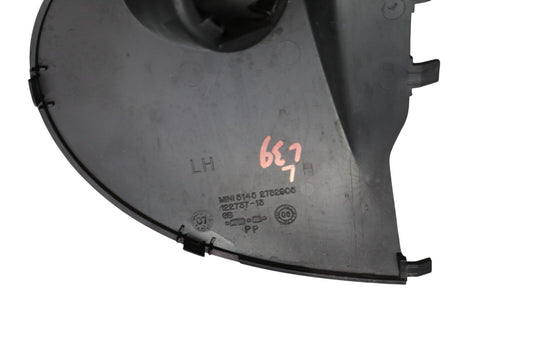 07-15 Mini Cooper R55 R56 Left Side Dash Panel Cockpit End Trim Cover Oem