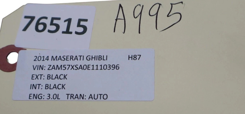 Load image into Gallery viewer, 14-22 Maserati Quattroporte Ghibli Rear Left Side Door Window Control Switch Oem
