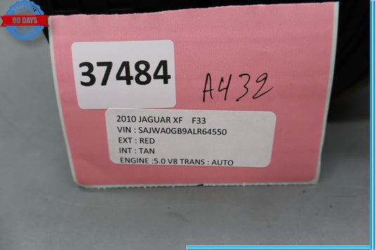 09-12 Jaguar XF X250 Left Driver Side Dashboard Dash Board AC A/C Air Vent Oem