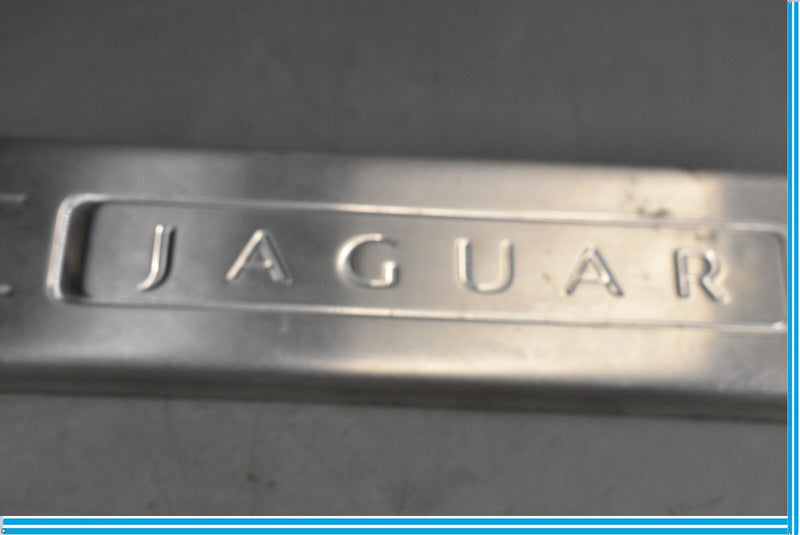 Load image into Gallery viewer, 10-15 Jaguar XJ Front Right Passenger Door Sill Scuff Plate Trim Oem
