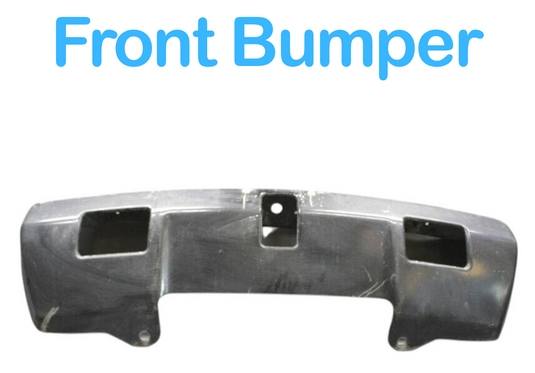 03-09 Hummer H2 Front Bumper Lower Splash Shield Reinforcement Impact Bar OEM
