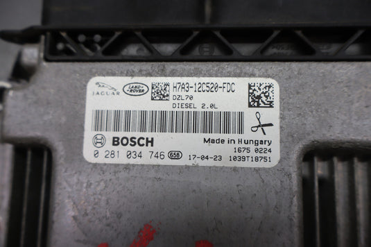 15-24 Jaguar XF F-Pace X260 Engine Computer Control Module ECU H7A312C520FDC Oem