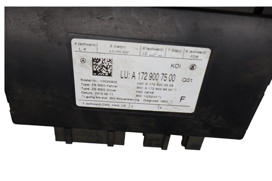 08-18 Mercedes CLS550 CLS400 Front Left Seat Control Module Unit A1729007500 Oem