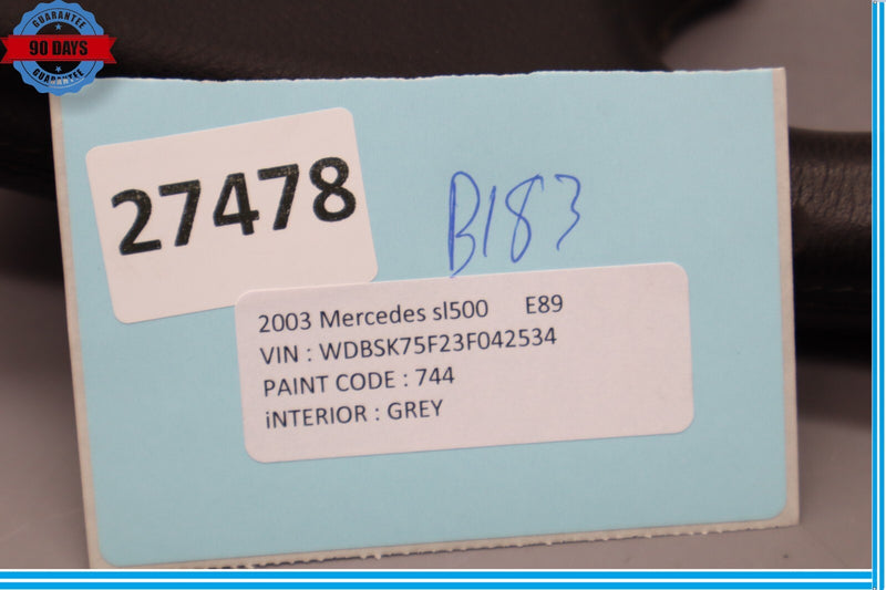 Load image into Gallery viewer, 03-06 Mercedes R230 SL500 SL55 AMG Front Left Side Door Interior Grab Handle Oem
