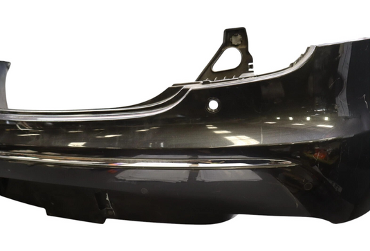 10-15 Jaguar X351 XJ XJR Rear Bumper Cover Panel Assembly Black AW9317A958BA OEM