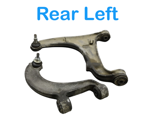 03-10 Maserati Quattroporte M139 Rear Left Side Control Arm Set Of 2 Oem