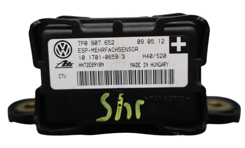 Load image into Gallery viewer, 11-18 Porsche Cayenne 958 Turbo S Yaw Turn Rate Sensor 7P0907652 Oem
