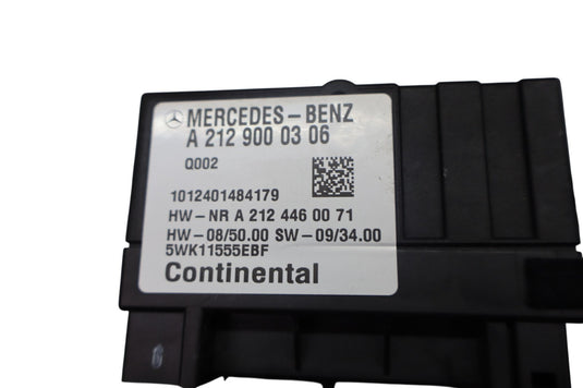 06-14 Mercedes W212 E350 C350 Fuel Pump Control Module Unit 2129000306 Oem