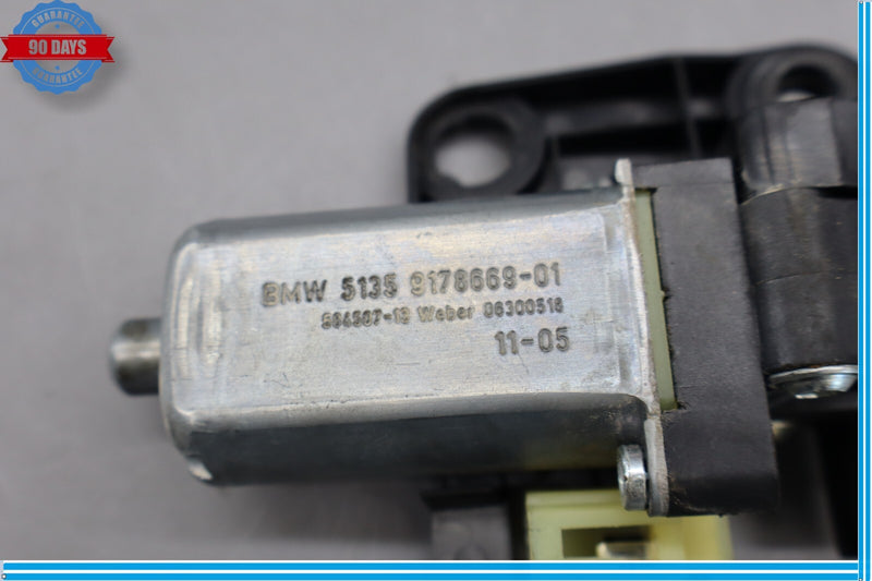 Load image into Gallery viewer, 09-12 BMW 740i 750i Rear Left Driver Door Window Sun Shade Blind Motor Oem
