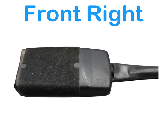 11-17 Volkswagen VW Touareg Front Right Passenger Side Seat Belt Buckle Oem