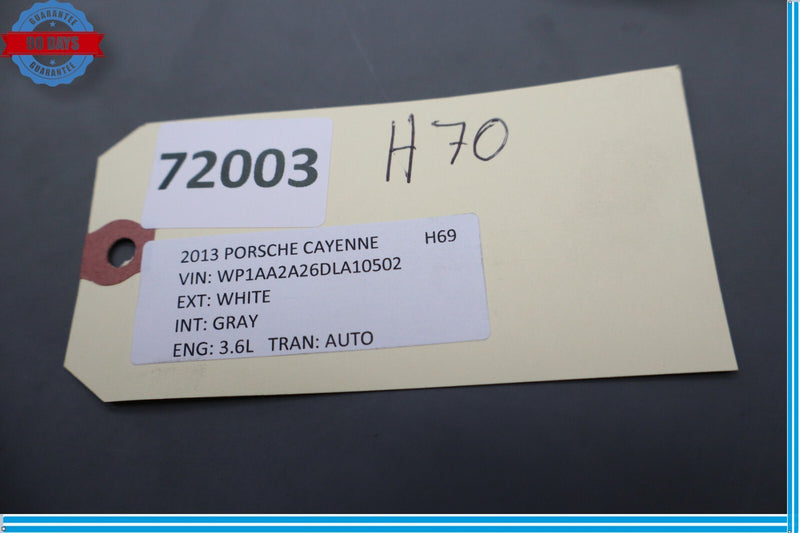 Load image into Gallery viewer, 11-18 Porsche Cayenne 958 Hybrid S Anti Theft Alarm Deactivate Off Switch Oem
