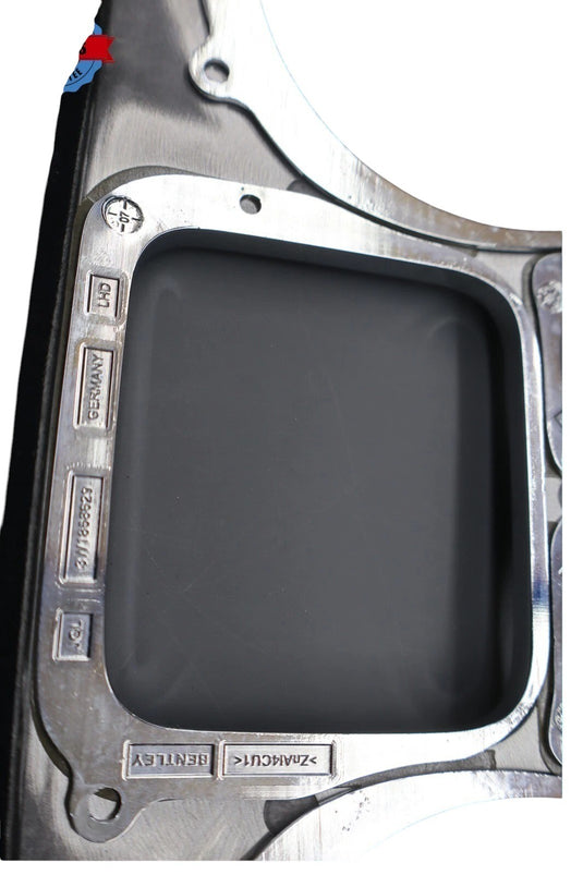 03-12 Bentley Continental GT GTC Dash Panel Speedometer Bezel Wood Trim Oem