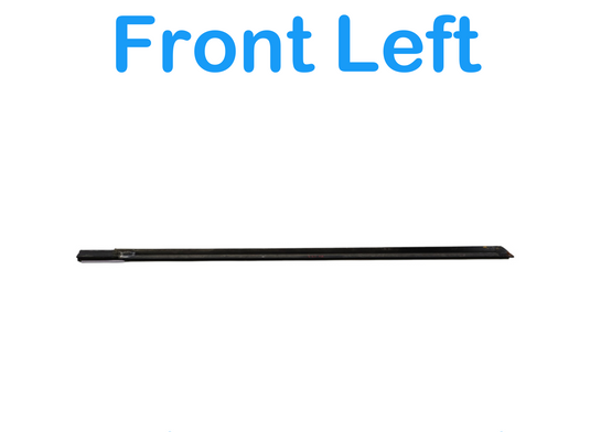 14-22 Maserati Ghibli M157 Front Left Door Window Inner Weatherstrip Seal Oem