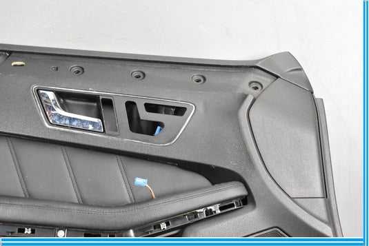10-13 Mercedes W212 E350 E550 Front Left Interior Door Panel Cover Trim Oem