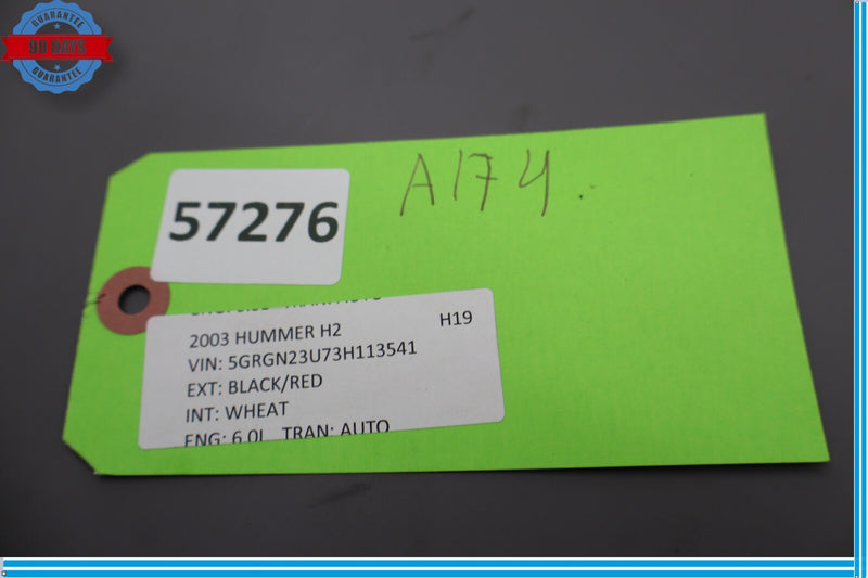 Load image into Gallery viewer, 03-07 HUMMER H2 Heated Seat Switch Button Control Black 15083095 Oem
