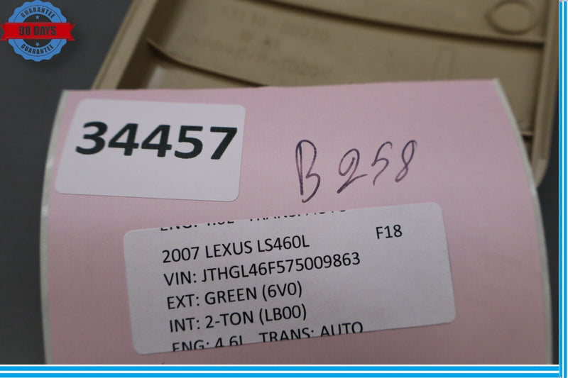 Load image into Gallery viewer, 07-12 Lexus LS460 Front Left Driver Side B Pillar Cover Panel Trim Oem
