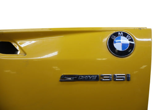 09-12 BMW E89 Z4 3.0L Front Left Driver Side Fender Cover Panel Yellow Oem