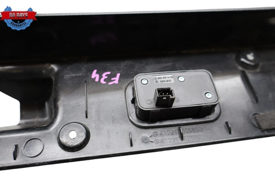 07-13 Mercedes S550 S400 Rear Trunk Lid Lock Latch Trim Cover A2217500693Oem