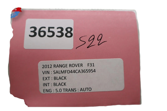 07-12 Land Rover Range Rover L322 Front Right Side Interior Door Panel Trim Oem