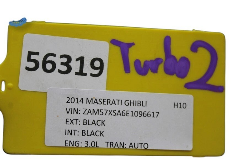 Load image into Gallery viewer, 14-20 Maserati Ghibli Front Left Side Turbo Charger Turbocharger Manifold Oem
