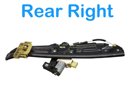 11-16 BMW 528i 535i GT xDriver Rear Right Passenger Window Regulator Motor Oem