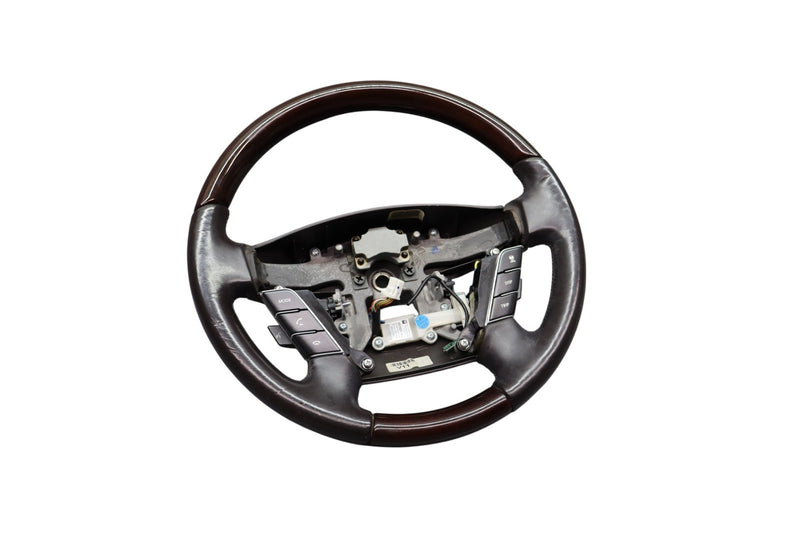 Load image into Gallery viewer, 11-13 Hyundai Equus Front Steering Wheel Black Leather 56100-3N200 OEM
