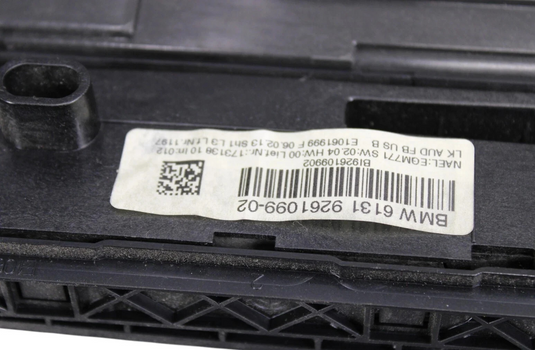 12-18 BMW 328i 335i F30 Dash Radio CD AC Heater Climate Control Switch Panel Oem