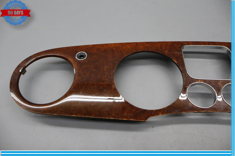 Load image into Gallery viewer, 03-12 Bentley Continental Flying Spur Dash Panel Speedometer Bezel Trim Wood Oem
