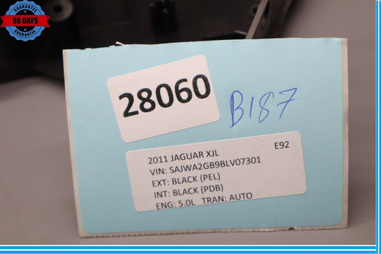 09-15 Jaguar XJ XJL Front Left Driver Side Seat Mechanism Cover Trim Oem