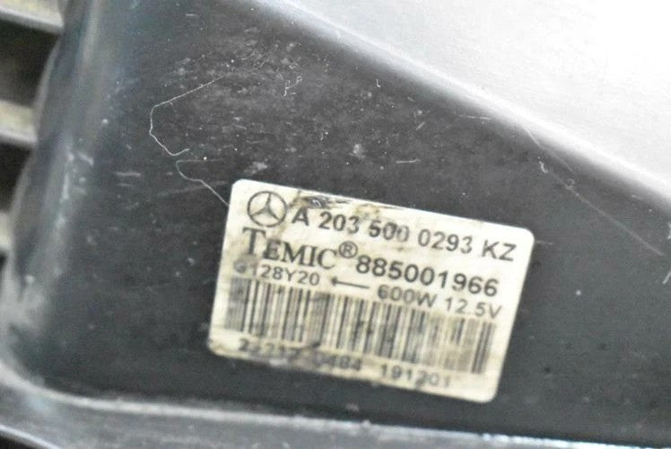 Load image into Gallery viewer, 01-04 Mercedes C320 CLK320 Engine Radiator Cooling Fan Shroud 2035000293 Oem
