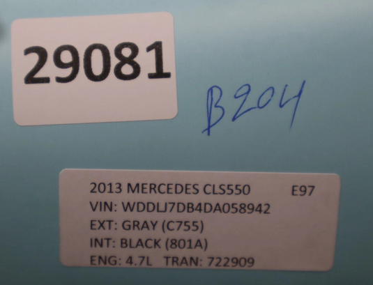 08-18 Mercedes W218 CLS550 E350 R350 Subwoofer Amp Amplifier Harman Becker Oem