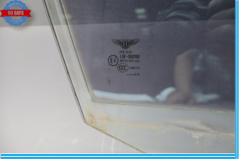 Load image into Gallery viewer, 06-12 Bentley Continental Flying Spur Front Right Side Door Window Glass Oem
