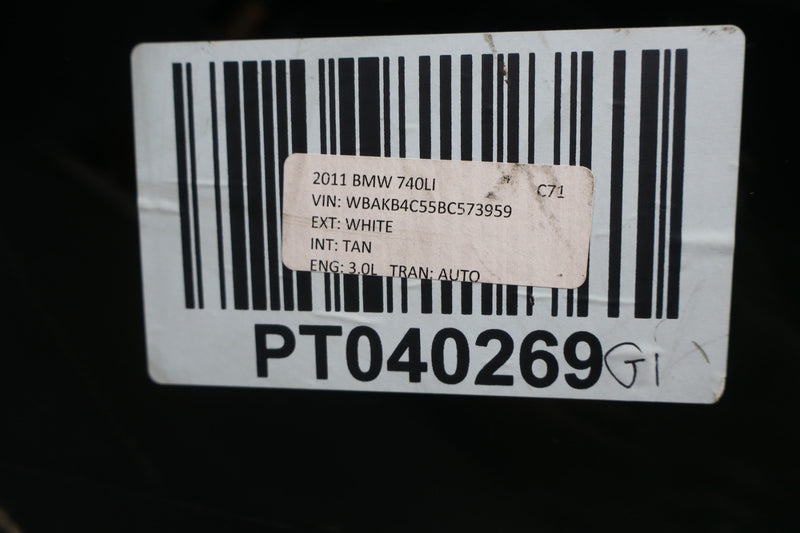 Load image into Gallery viewer, 09-15 BMW 750Li 740i F02 F01 Rear Right Side Quarter Door Window Glass Oem
