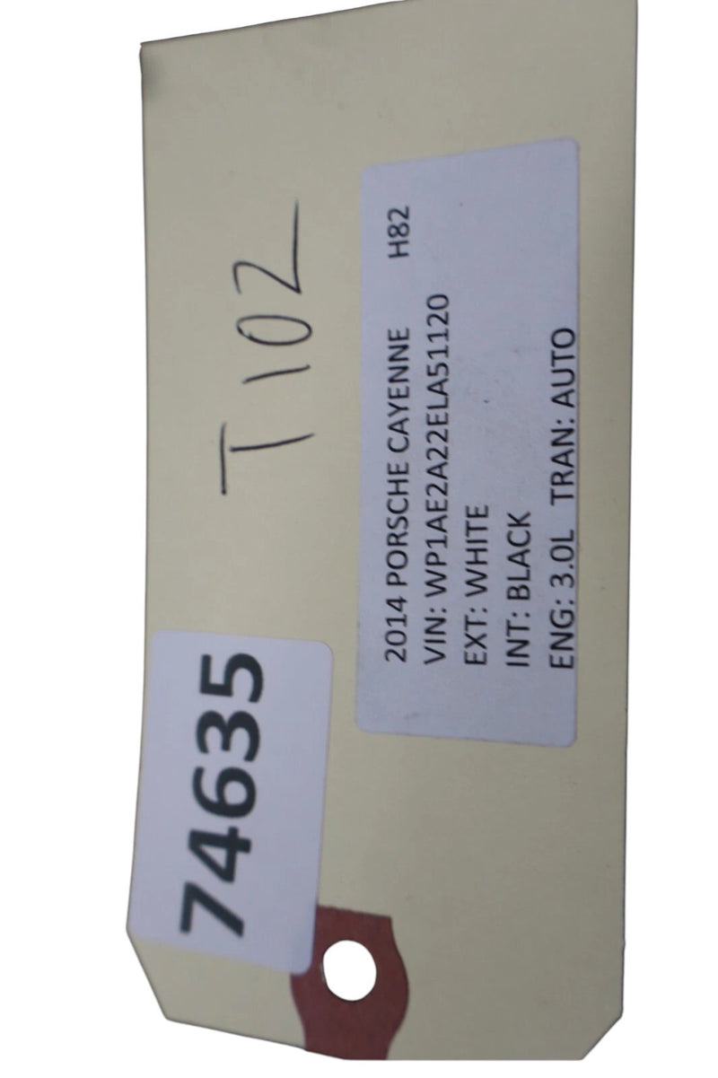 Load image into Gallery viewer, 11-18 Porsche Cayenne 958 S Hybrid Right Upper B-Pillar Cover Trim Suede OEM
