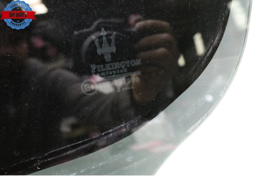 03-13 Maserati Quattroporte M139 Rear Left Side Door Window Glass 83744800 OEM